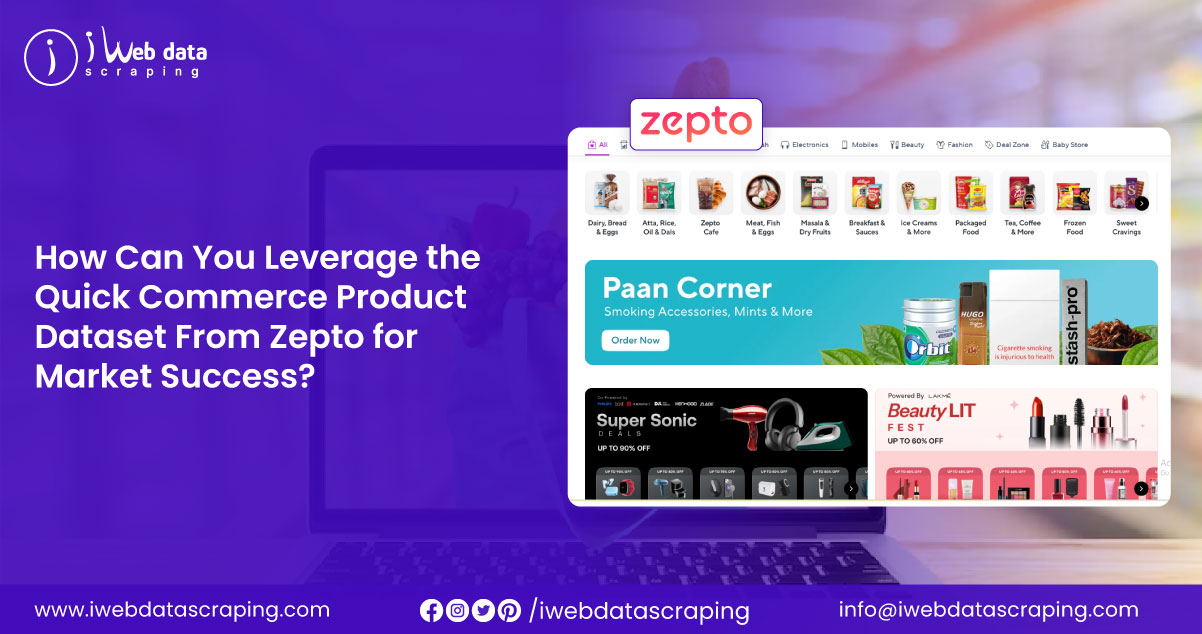 Leverage the Quick Commerce Product Dataset From Zepto