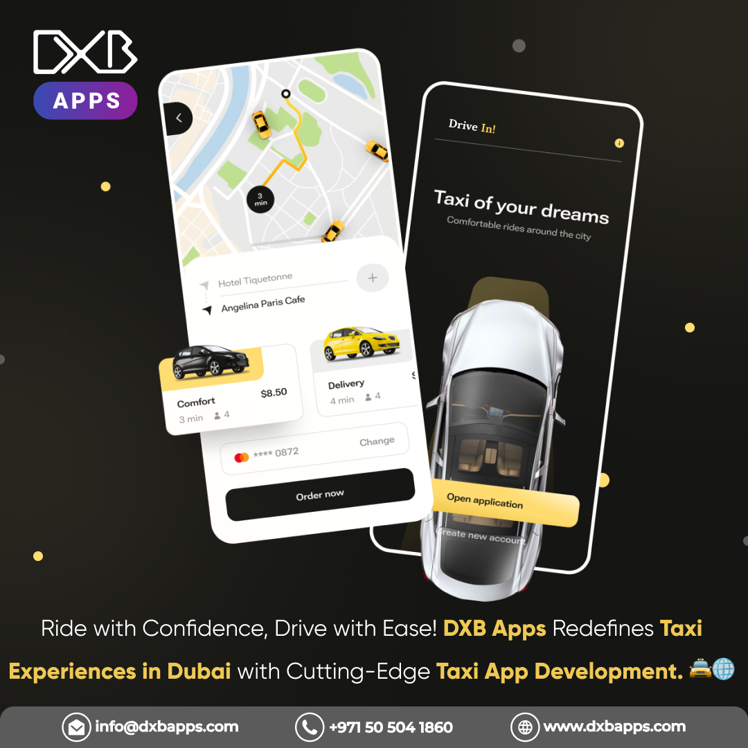 Get range of top Mobile Application Development Abu Dhabi solutions by DXB APPS