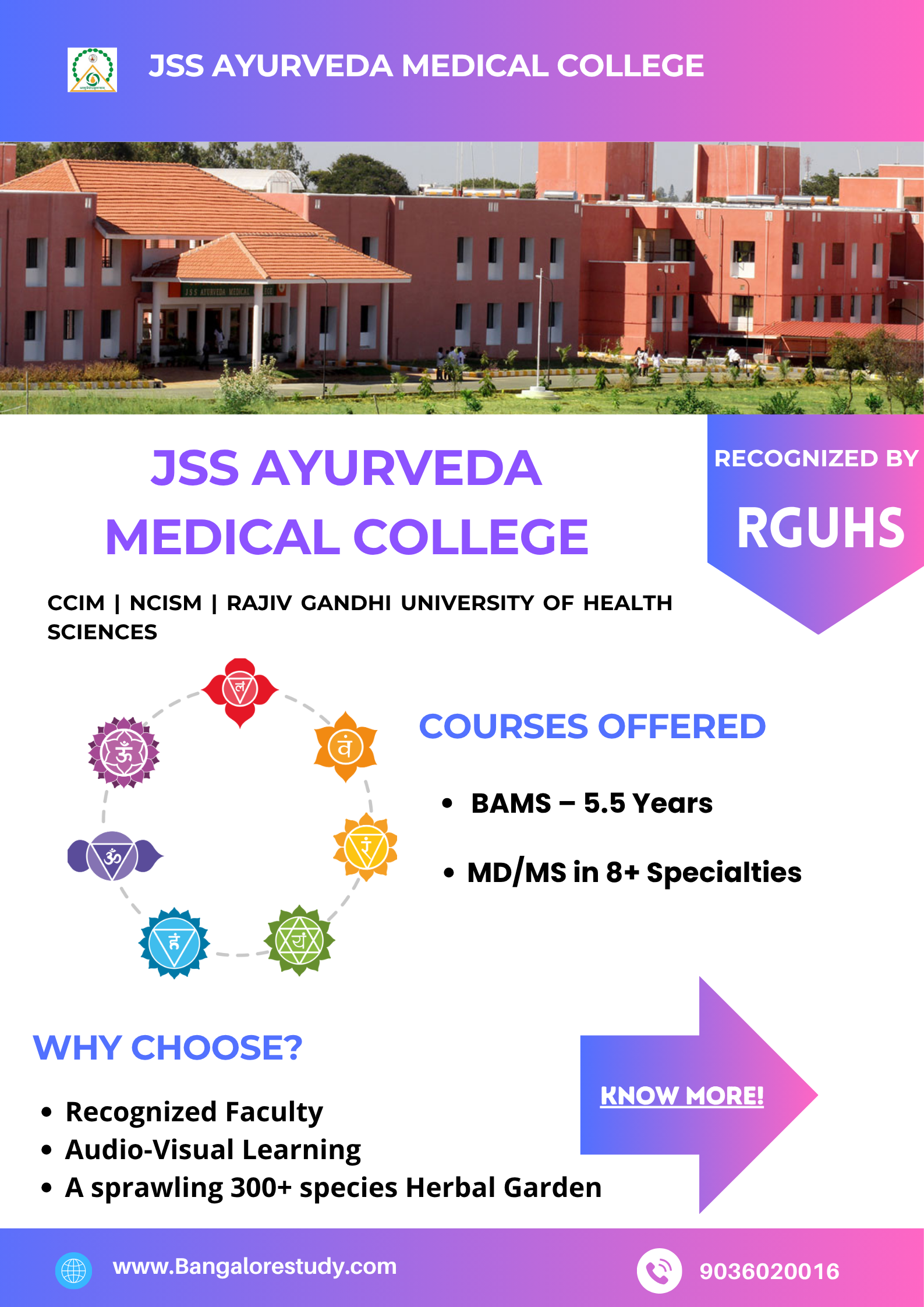 JSS Ayurveda Medical College, Mysuru – Courses, Admissions, and Fees Structure 2025