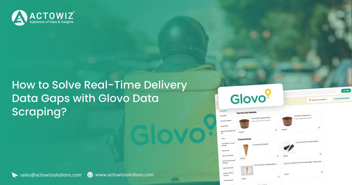 Solve Delivery Data Gaps with Glovo Data Scraping