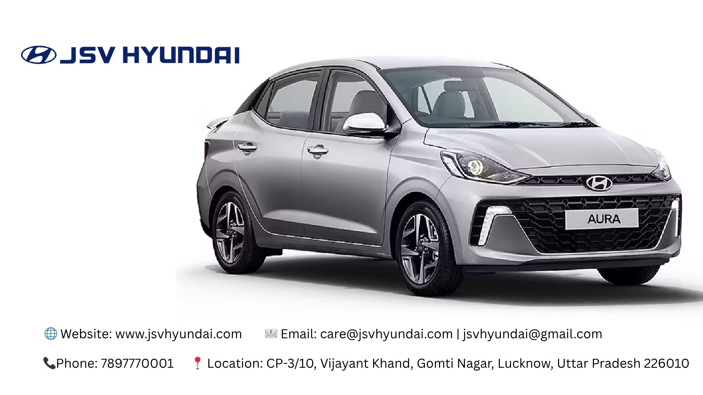 Hyundai Aura On Road Price in Lucknow | Best Deals at JSV Hyundai Showroom
