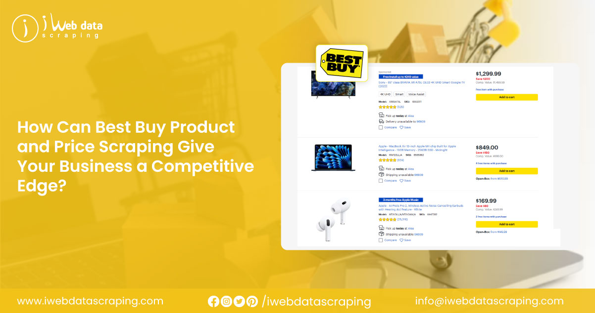 Best Buy Product and Price Scraping Give for Competitive Edge