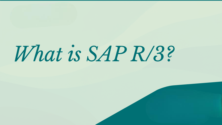 What Is SAP R/3 and its modules?