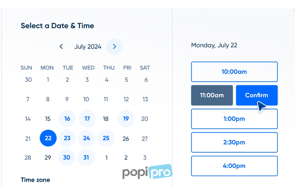 Book Appointments Directly via Your Digital Card