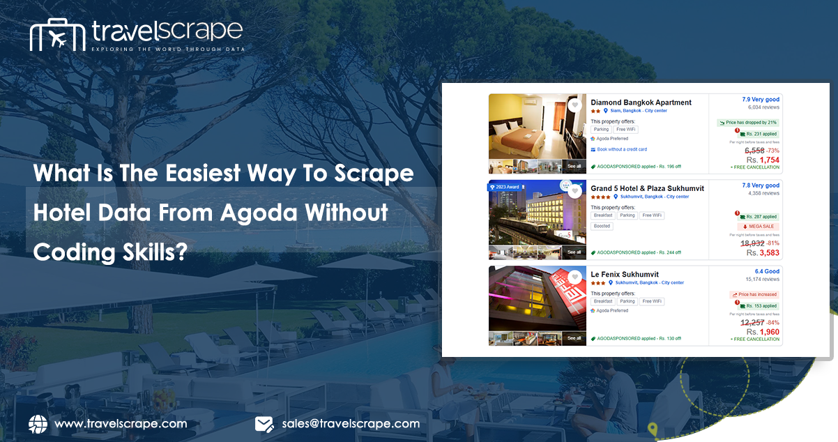 Top Options To Scrape Hotel Data From Agoda Without Coding