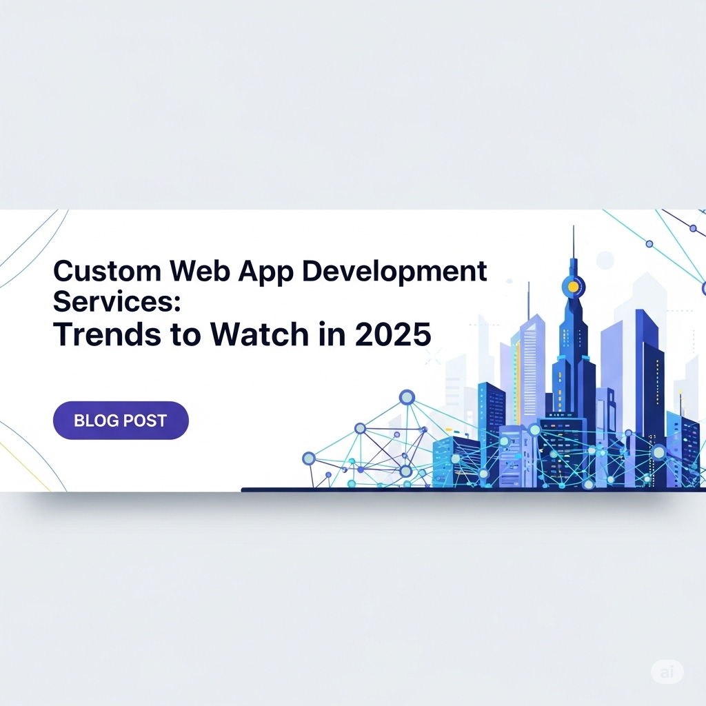 Custom Web App Development Services: Trends to Watch in 2025