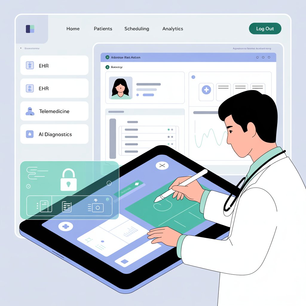 Why Custom Healthcare Software Development Services Need Expert Website Development Solutions