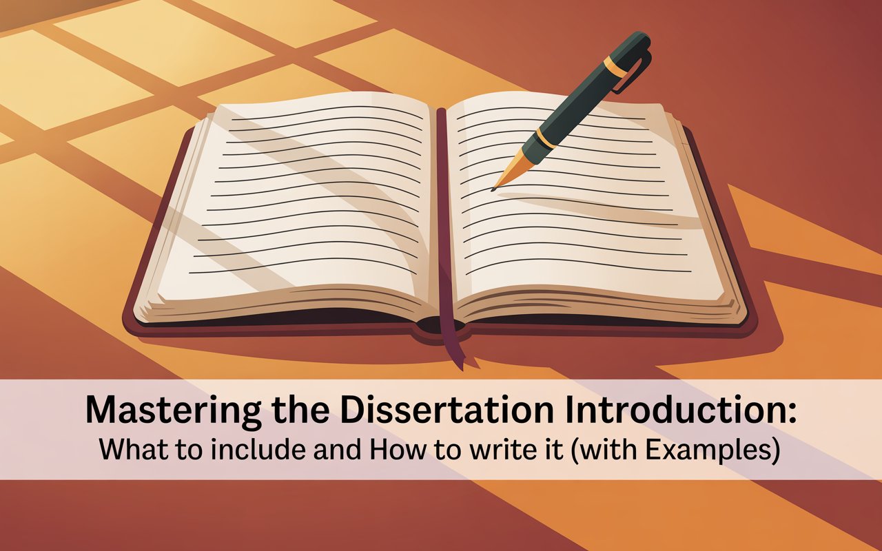 Mastering the Dissertation Introduction: What to Include and How to Write It (With Examples)