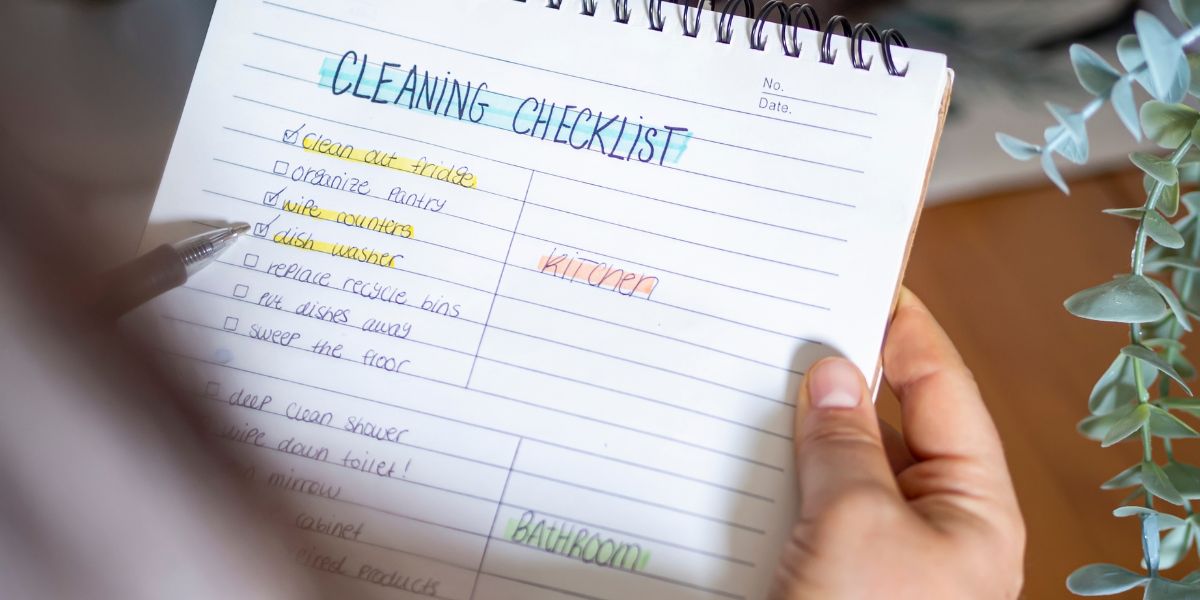 The Ultimate Home Cleaning Checklist: A Room-by-Room Guide to a Spotless Home