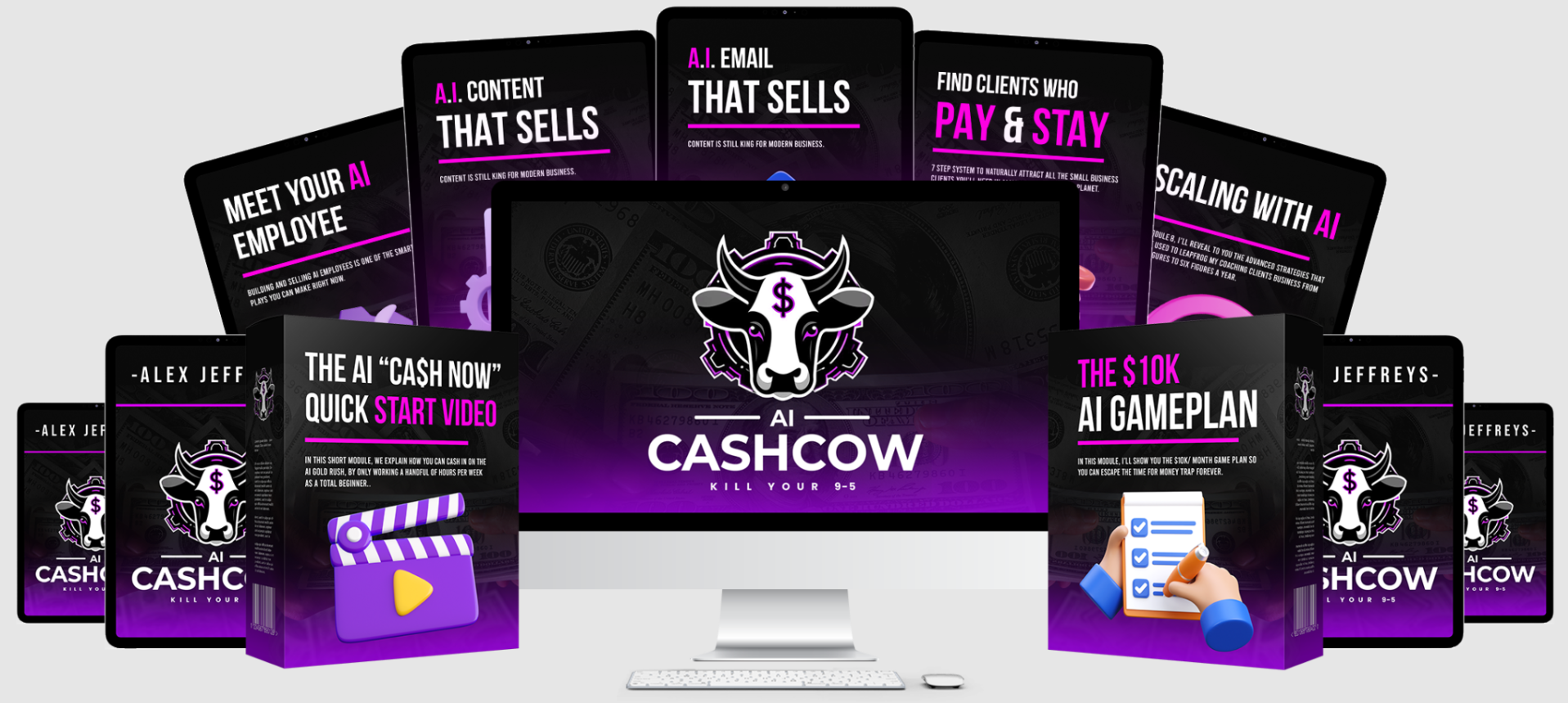 AI Cash Cow Review – This AI Tool Writes Emails, Creates Content, AND Finds Clients for You. No Tech Skills Needed.