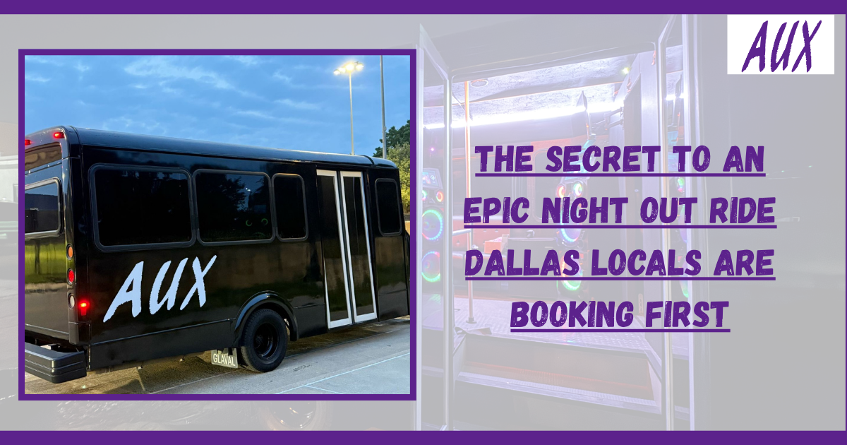 The Secret to an Epic Night Out Ride Dallas Locals Are Booking First