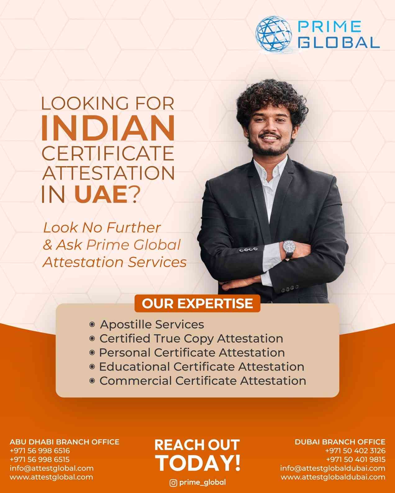Attestation of Indian Documents for UAE Visa Purposes