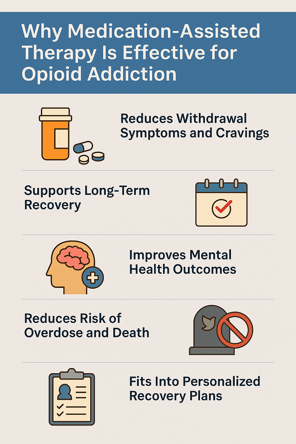 Why Medication-Assisted Therapy Is Effective for Opioid Addiction