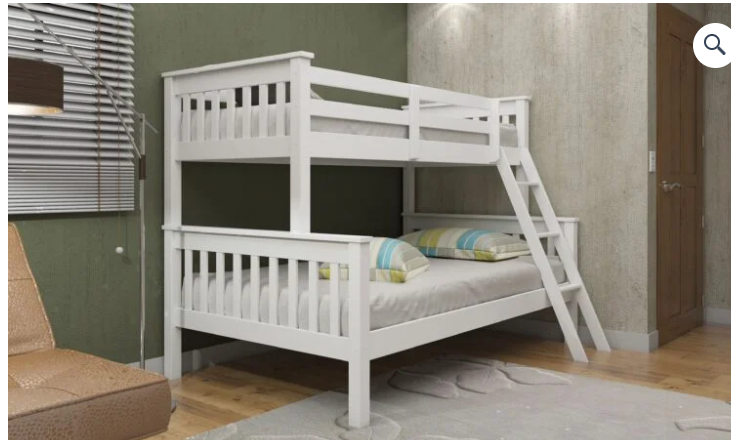 Triple Bunk White – The Ultimate Space-Saving Solution for Modern Homes