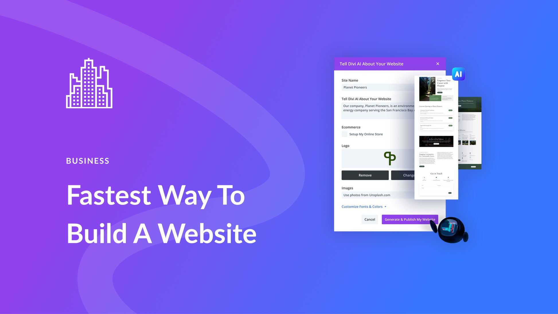 Webdone: A Smarter Way to Build Websites