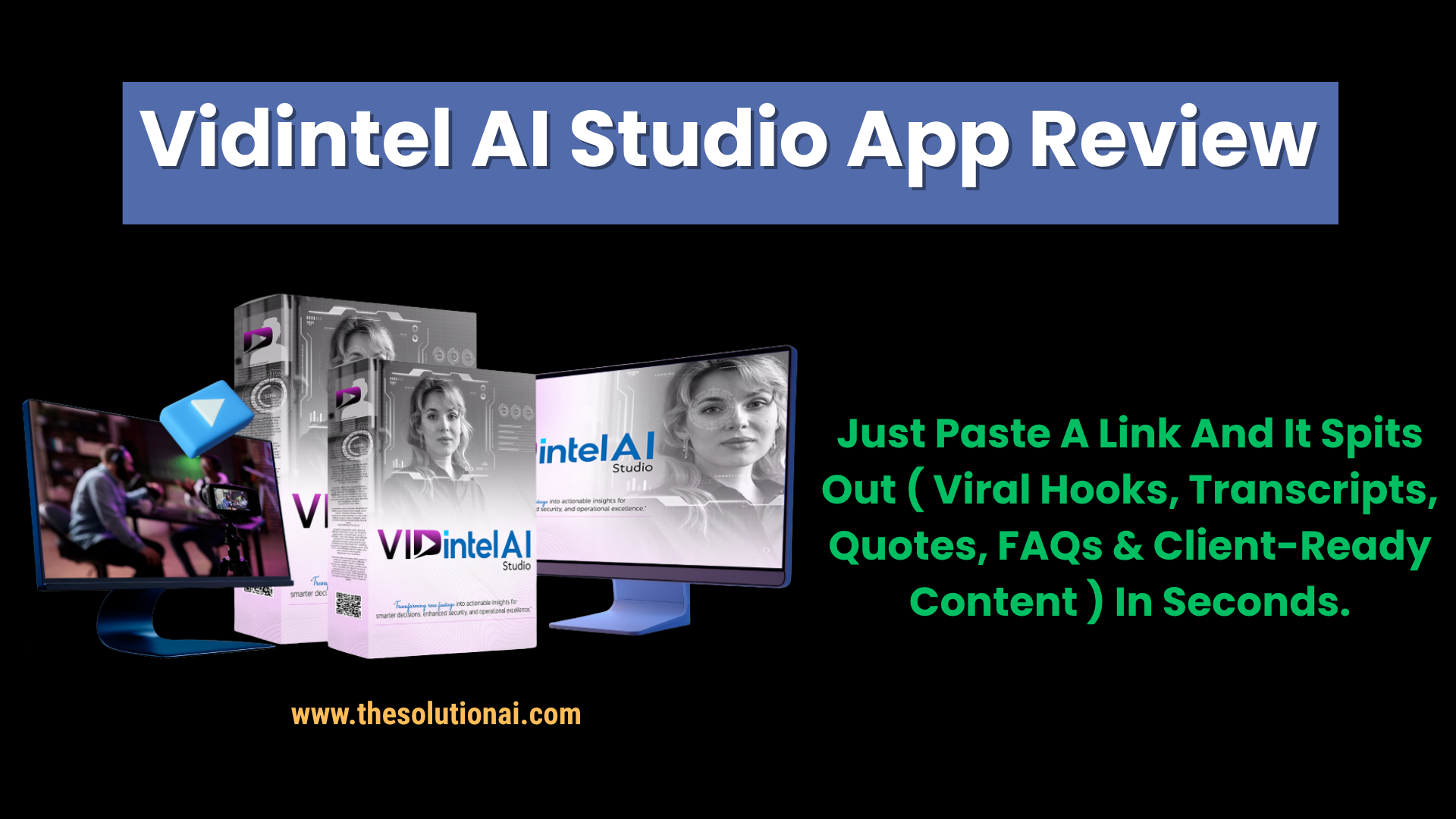 Vidintel AI Studio App Review – Can It Really Convert Videos to Content Instantly?
