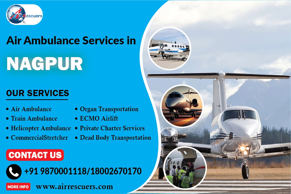Air Ambulance Services in Nagpur | Critical Patient Transport - Air Rescuers.