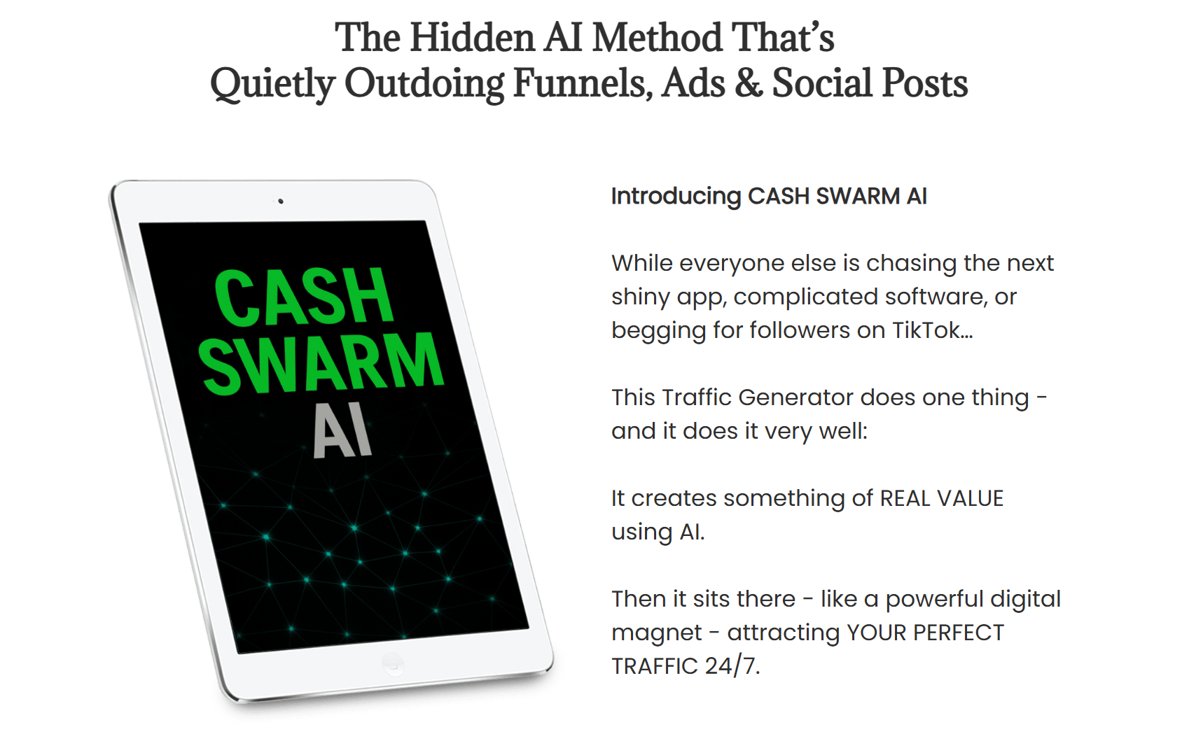 Still Losing Money on Ads? Cash Swarm AI Review Reveals the Fix