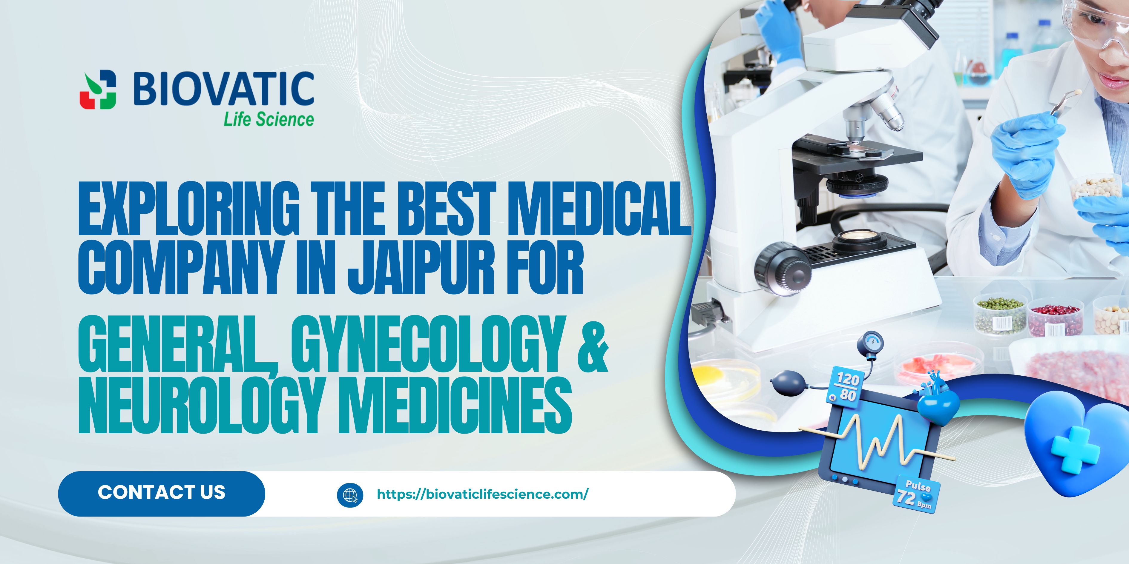 Exploring the Best Medical Company in Jaipur for General, Gynecology & Neurology Medicines