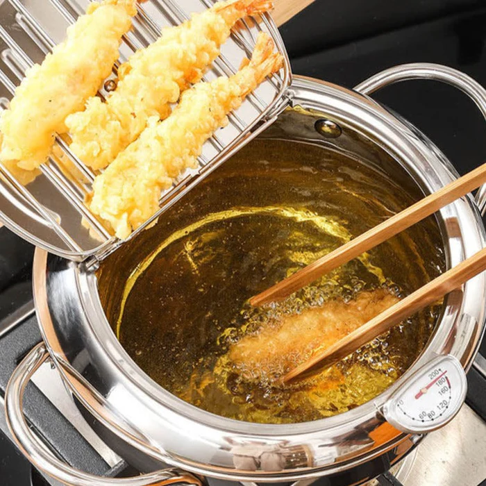 Master Tempura and More with the Best Japanese Style Deep Frying Pot – Honest Review