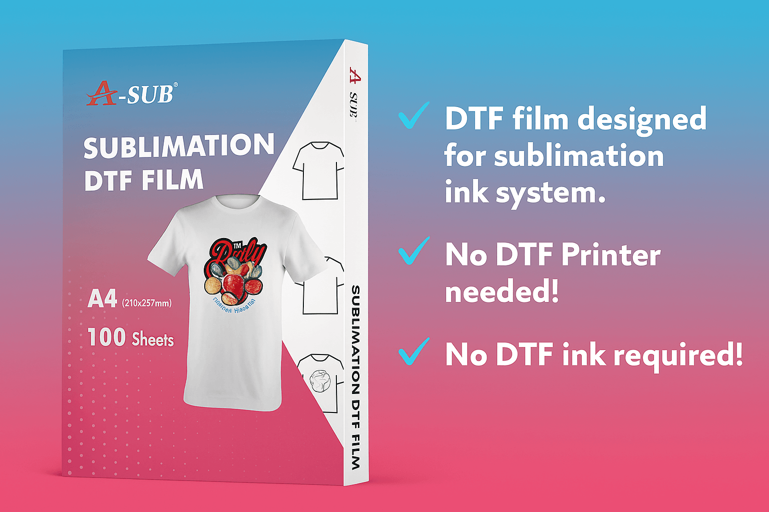 How to Use DTF with Sublimation Ink: A Game-Changer for Cotton Printing
