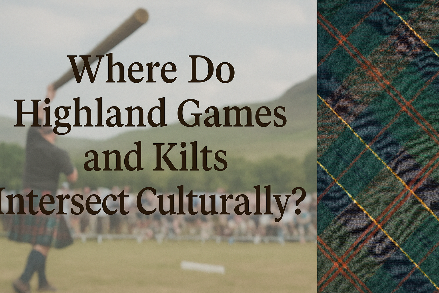 Where Do Highland Games and Kilts Intersect Culturally?