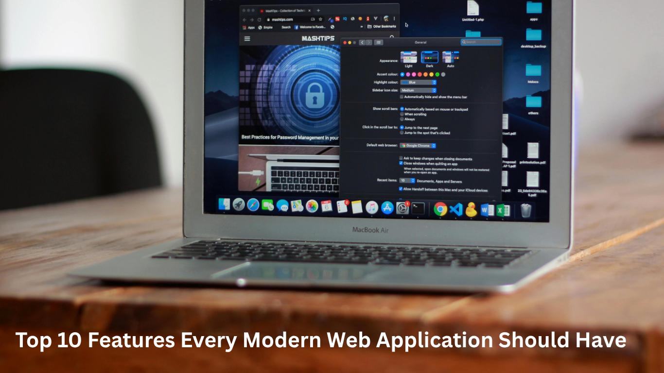 Top 10 Features Every Modern Web Application Should Have