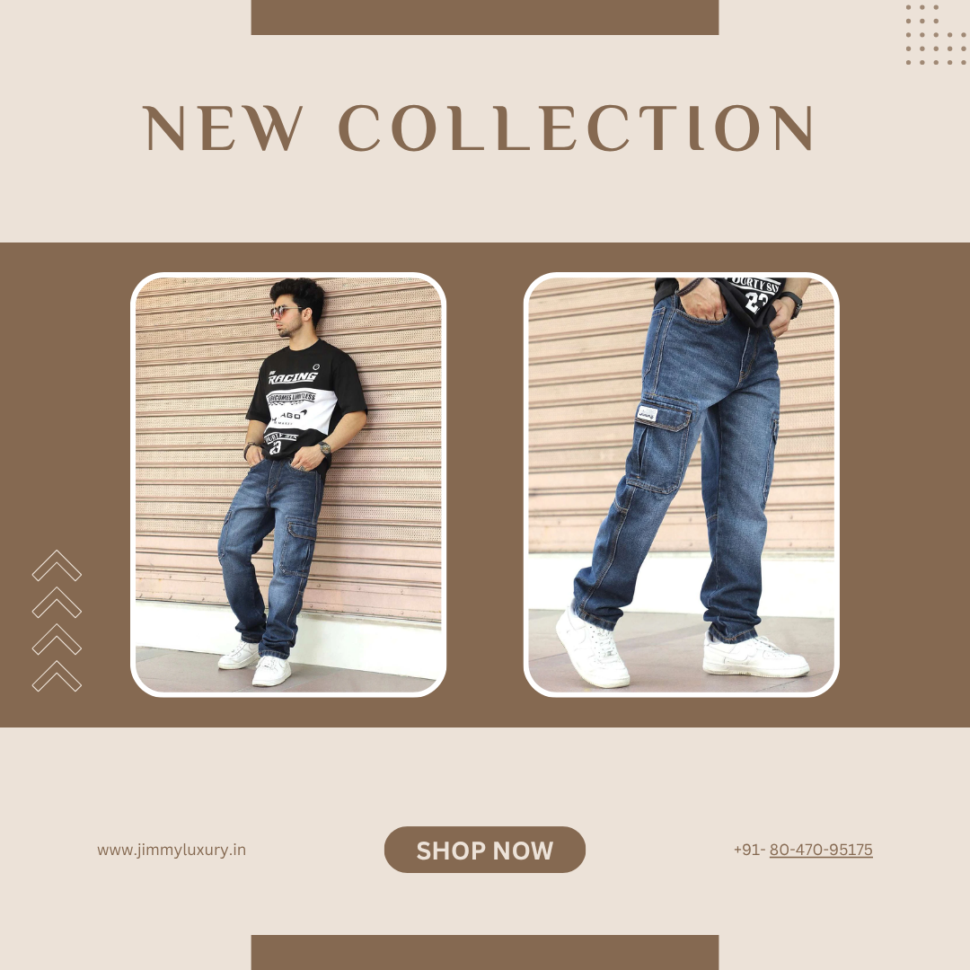 The Comeback of Cool: Why Denim Cargo Pants for Men Are the Season’s Hottest Pick