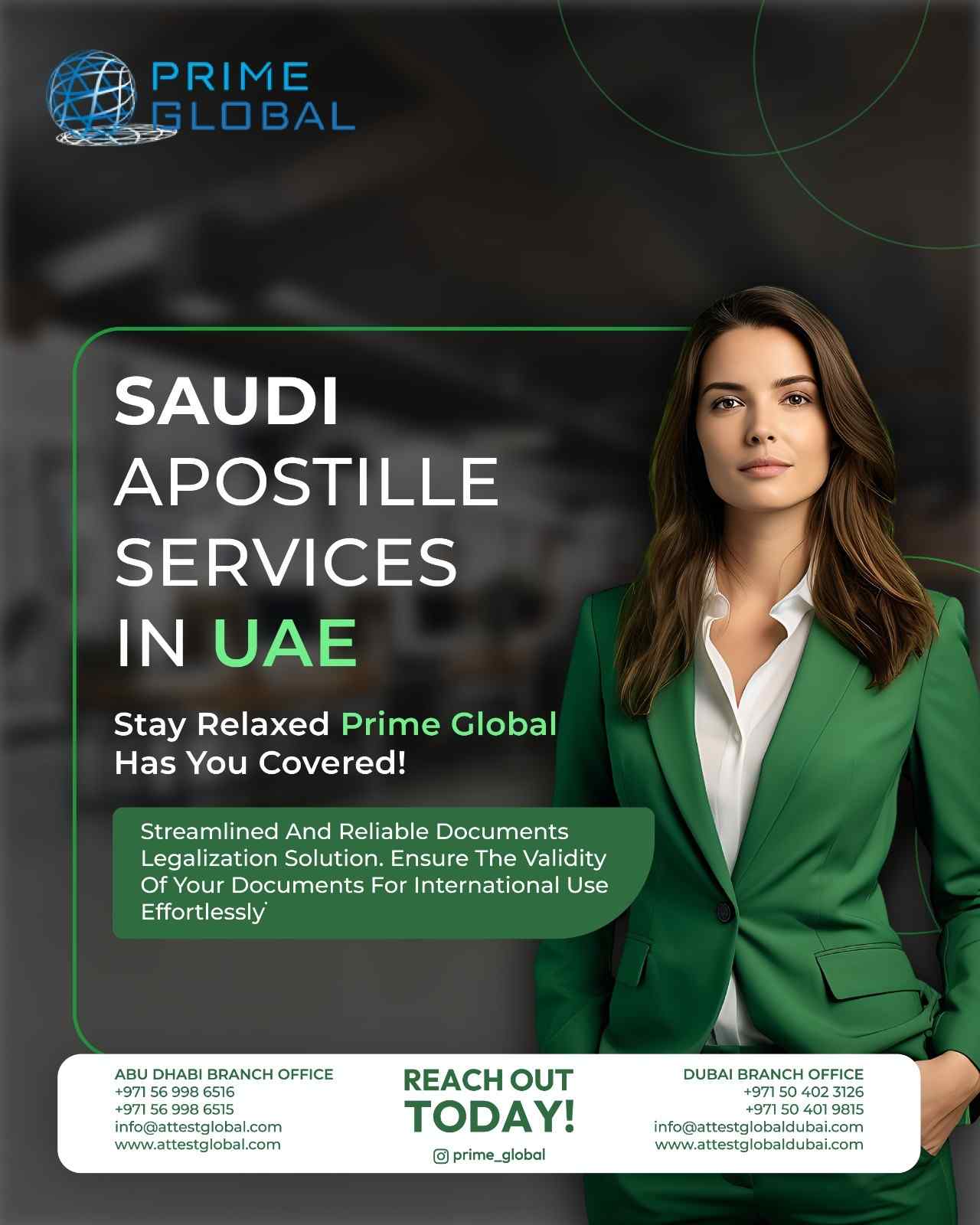 Professional Saudi Apostille Attestation in Dubai, Abu Dhabi & UAE