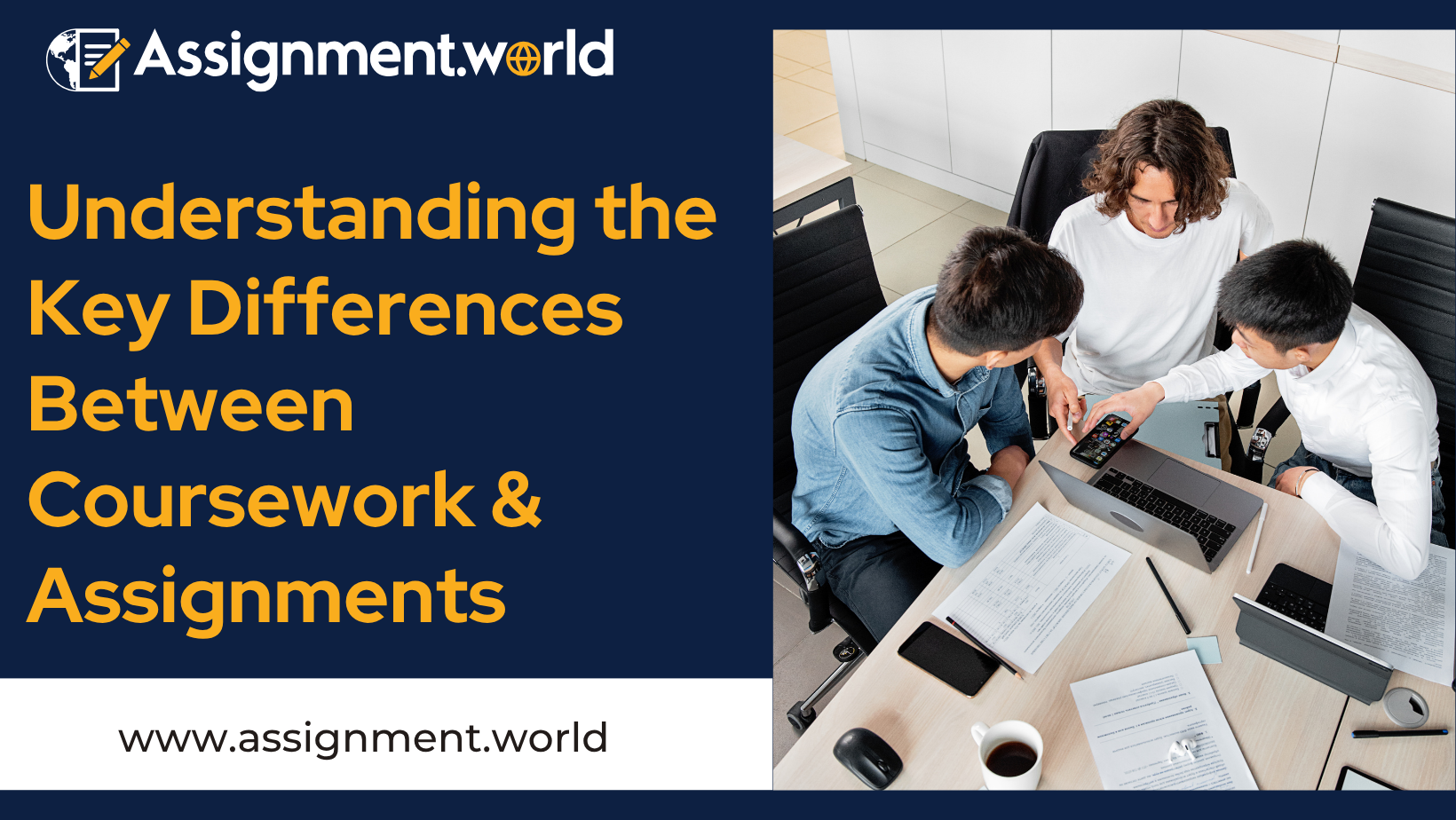 Understanding the Key Differences Between Coursework & Assignments