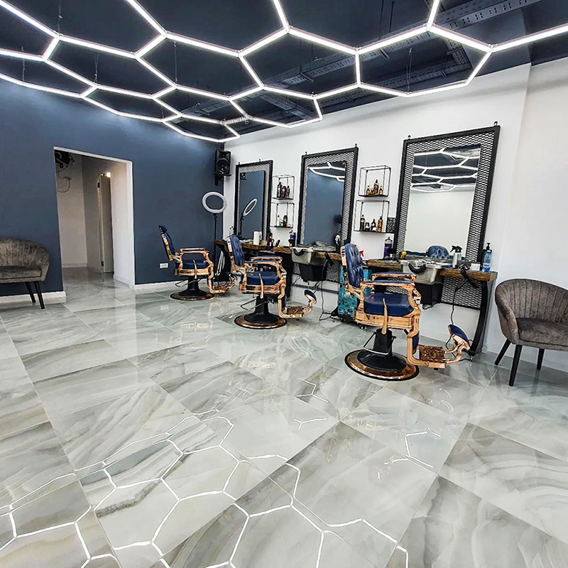 How to pick out lights for lighting barber shop?