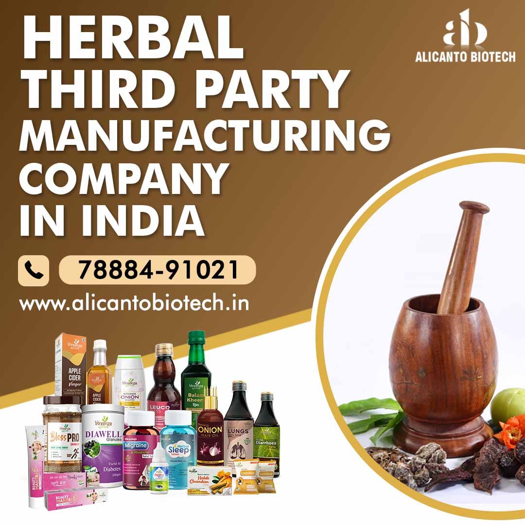 Herbal Third Party Manufacturing Company in India