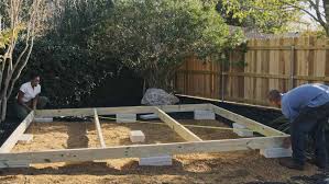 How to Build a Floating Deck Over Grass or Uneven Ground