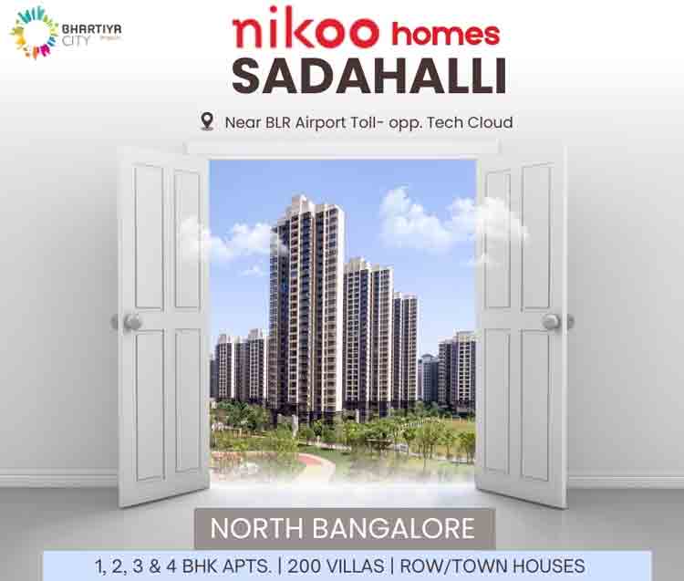 Nikoo Garden Estate – A New Chapter in Smart Urban Living at Bhartiya City Sadahalli