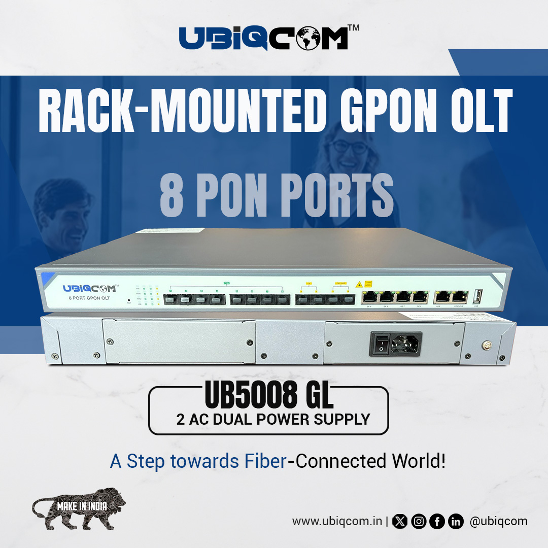 Unlocking the Power of 8 Port GPON OLT for Scalable and Reliable FTTH Networks