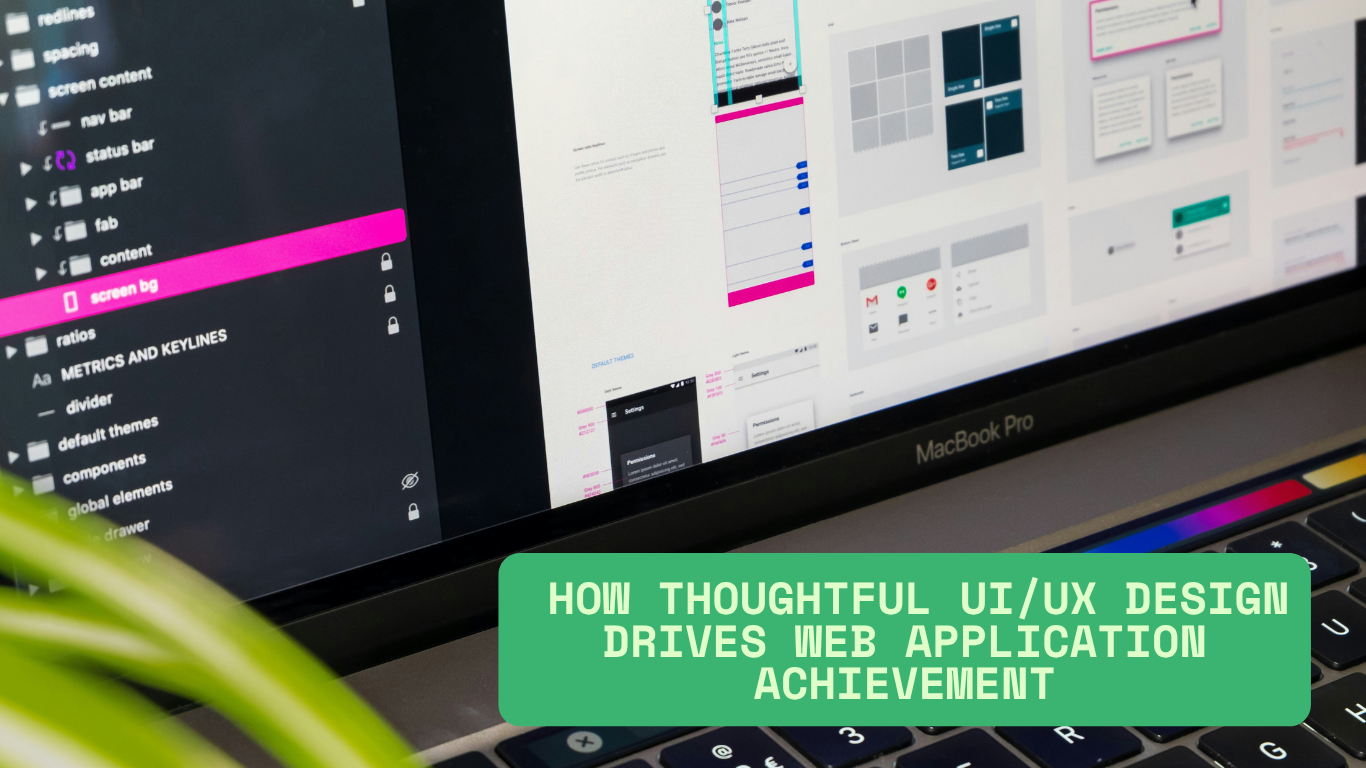 How Thoughtful UI/UX Design Drives Web Application Achievement