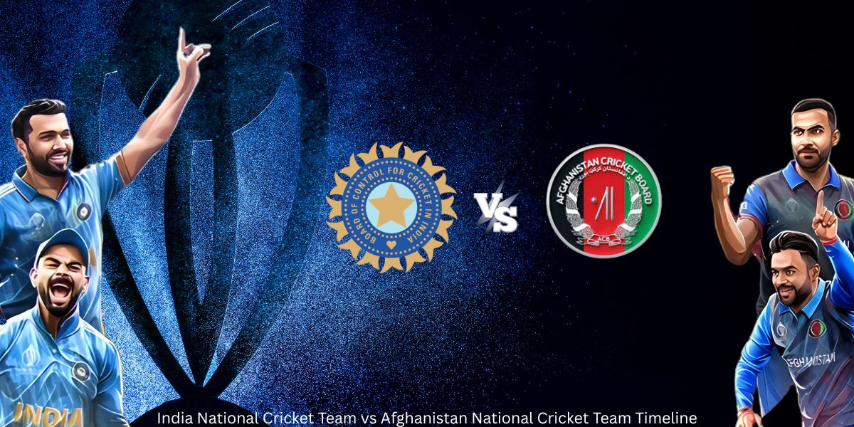India National Cricket Team vs Afghanistan National Cricket Team Timeline