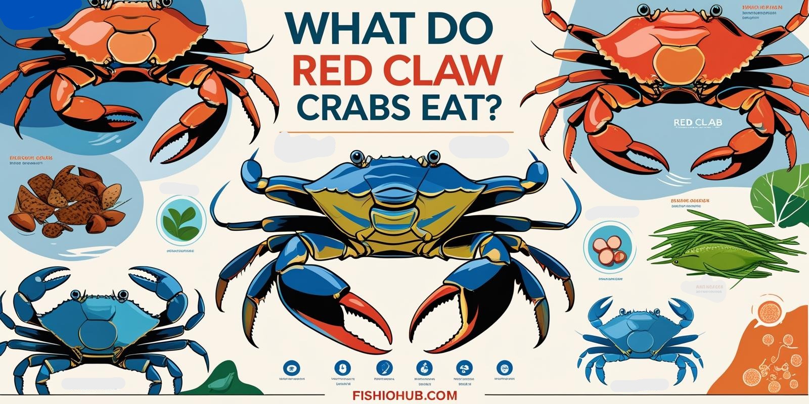 What Do Red-Clawed Crabs Eat? Exploring Their Diet and Habitat