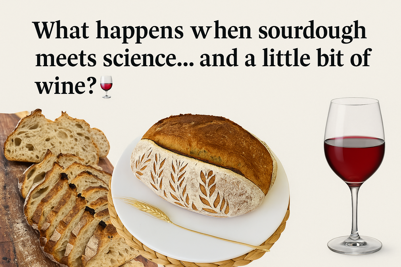 What Happens When Sourdough Meets Science… and a Little Bit of Wine?