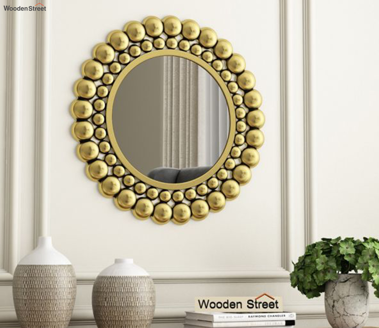How Do You Properly Hang a Wall Mirror | Wooden Street