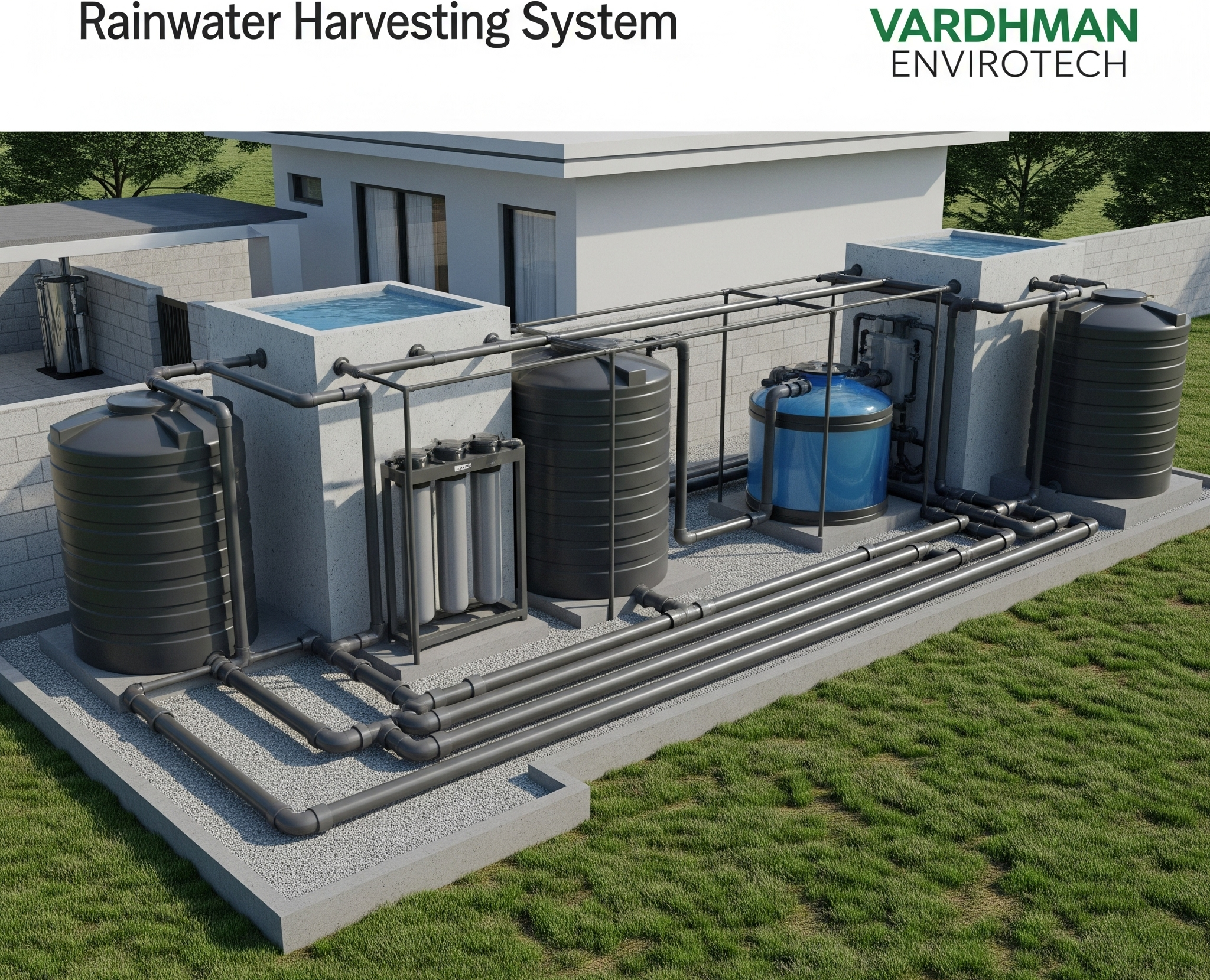 Secure Your Future: Why Rainwater Harvesting with Vardhman Envirotech is Essential