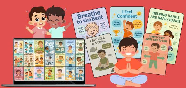 Mindful Moments Poster Prompts Review – 498 Done-for-You Prompts to Create, Teach & Sell Calming Printables for Kids