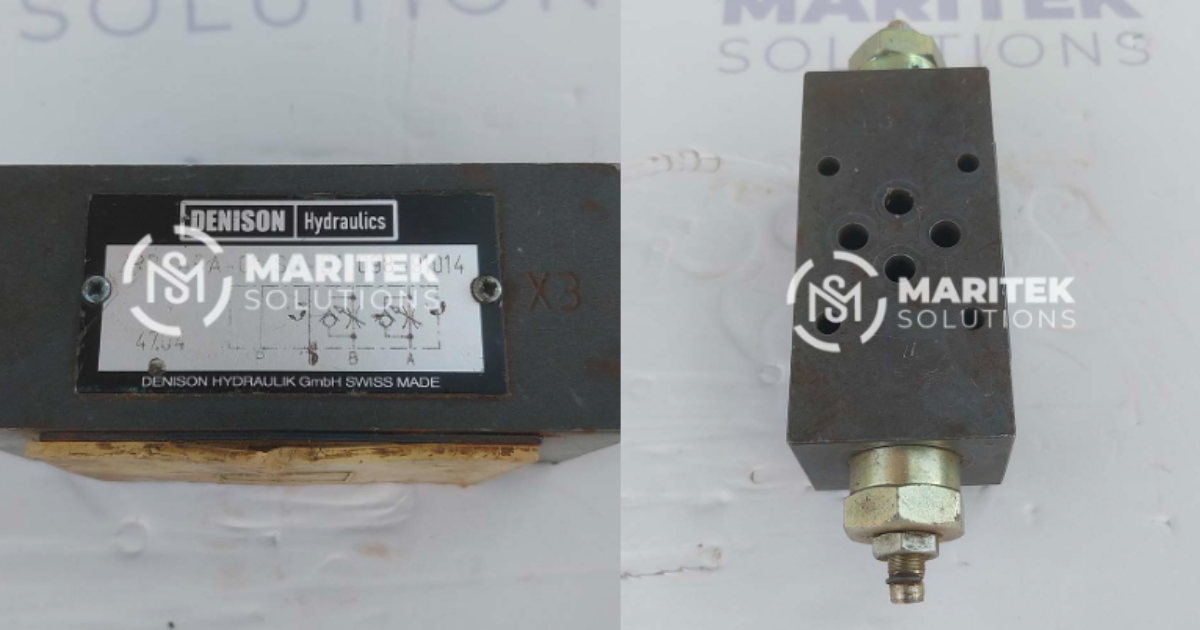 Denison ZRD-ABA-01-S0-D1: A Key Hydraulic Valve for Marine Systems