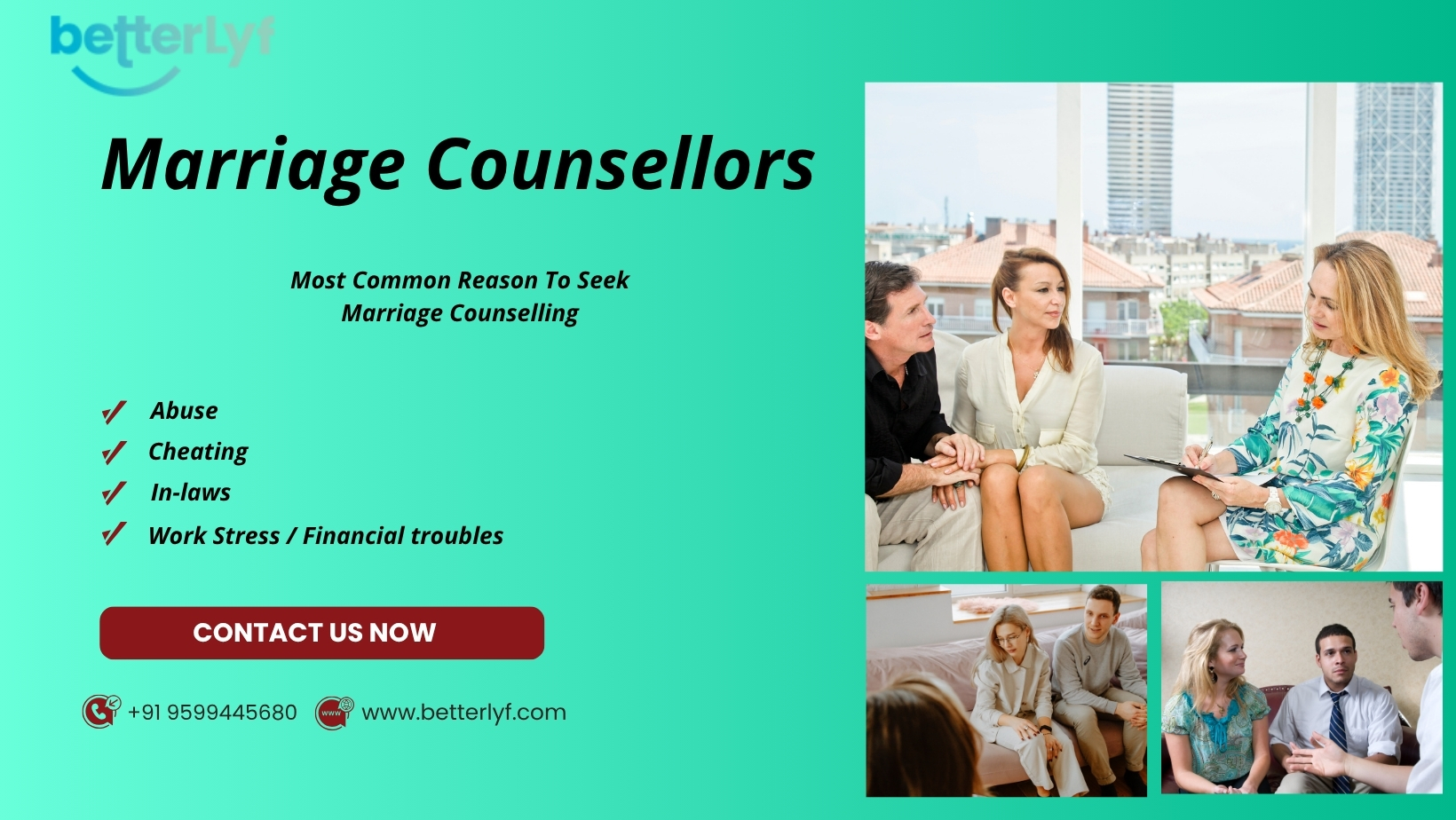 Marriage Counsellors Who Help You Reconnect, Rebuild, and Reignite Love