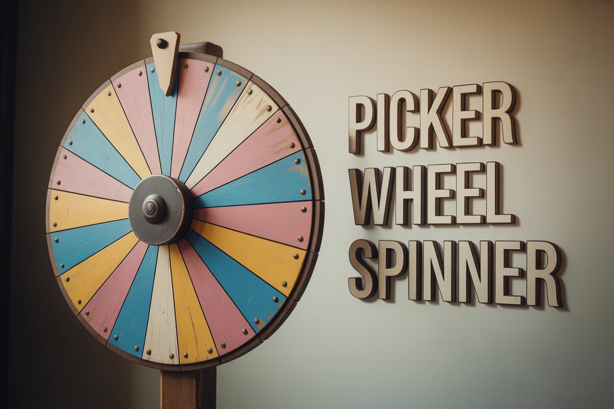 Picker Wheel Spinner: Tap, Spin, Decide—No More Guesswork!