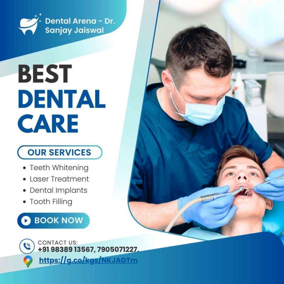 Best Dental Doctor in Lucknow | Smile makeover dentist Lucknow - Dental Arena - Dr. Sanjay Jaiswal