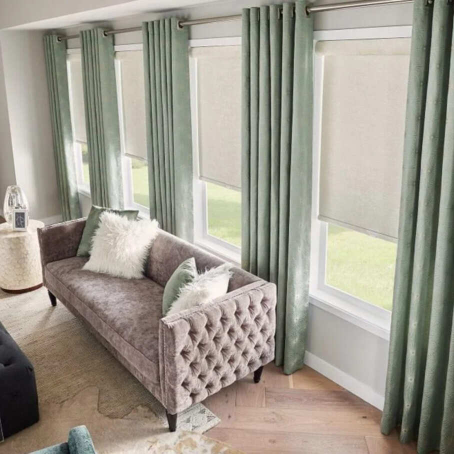 Bedroom Curtains and Modern Living Room Curtains by Dubai Furniture Company