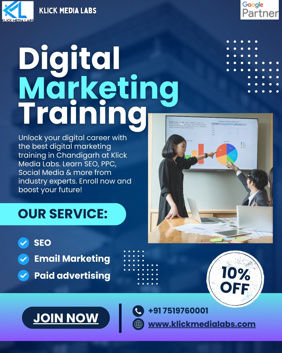 Digital Marketing Training in Chandigarh: Best Courses with Placement Support