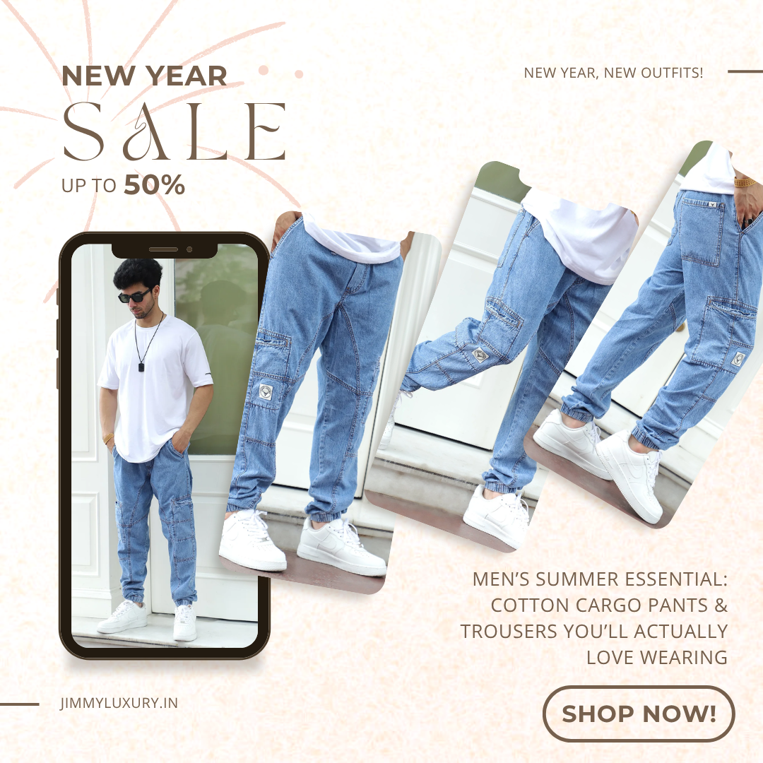 Men’s Summer Essential: Cotton Cargo Pants & Trousers You’ll Actually Love Wearing