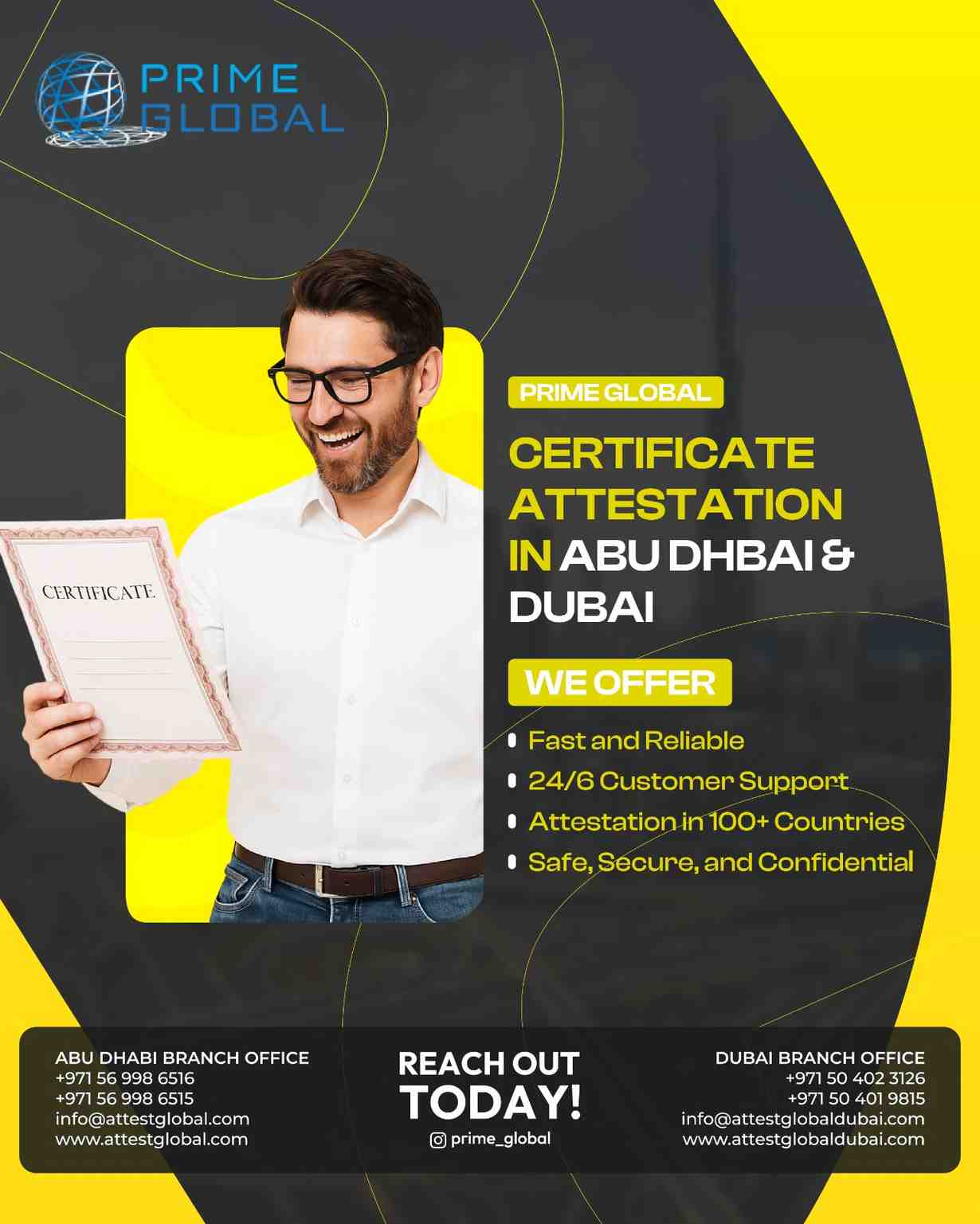 ✈️ Document Attestation for UAE Visa, Immigration & Residency